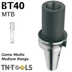 Conos Reductores MAS403 BT40 para Morse para Fresa Gama Media