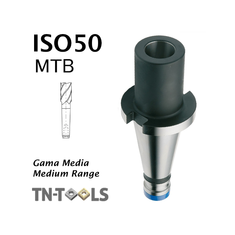 Cono reductor DIN2080 ISO50 para morse MTA Gama Media