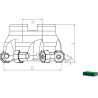 Shoulder milling cutter TK45 ON.X 0806..