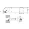 Porte-outils internes Tournage PSKN R/L 75º