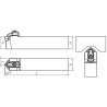 External Turning Holder TCZNN (40°)