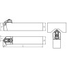 External Turning Holder TCZNN (40°)