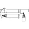 External Coolant Turning Holder TVVNN (72.5°)