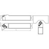 External Turning Holder PCMNN (50°)