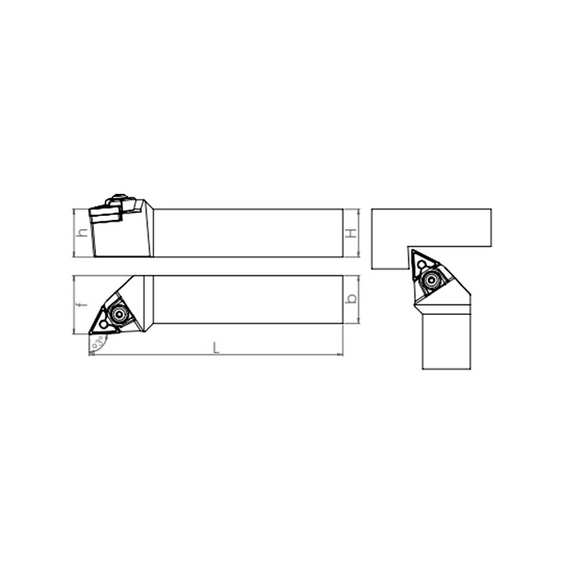 External Turning Holder MTJNR/L (93°)