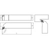 Portaherramientas de Torno SDHCR/L (107.50°) Exterior 