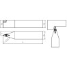 External Turning Holder SVVBN (72.5°)