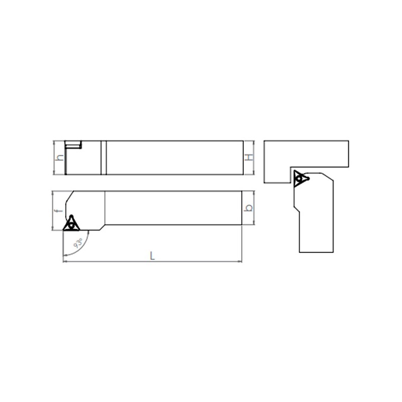 External Turning Holder STJCR/L (90°)