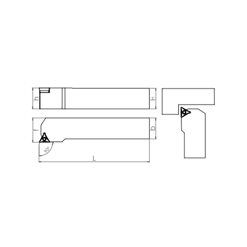 External Turning Holder STGCR/L (90°)