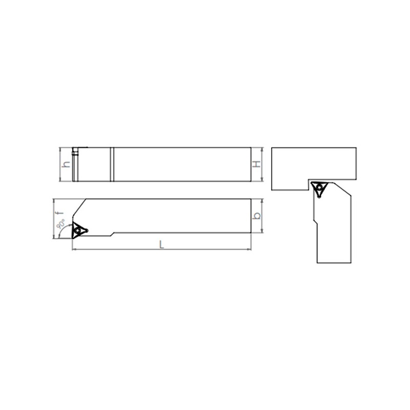 External Turning Holder STFCR/L (90°)