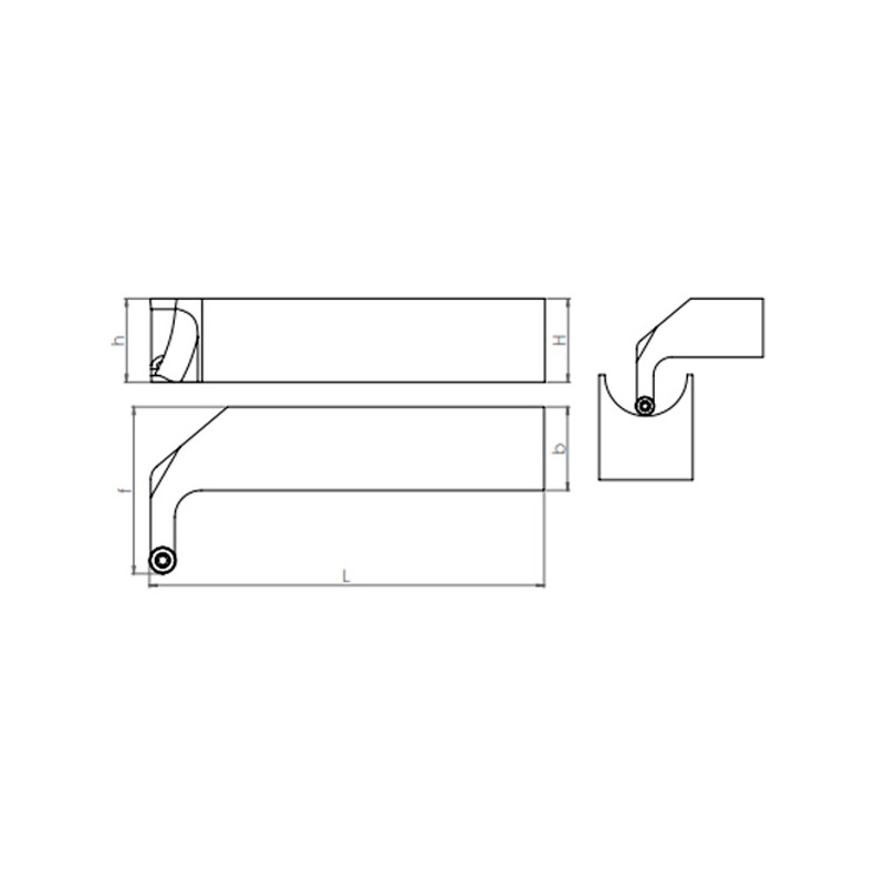 External Turning Holder SRXCR/L