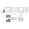 Internal Turning Holder SVUBR/L (93°)