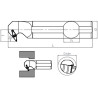 Internal Turning Holder SVXBR/L (52°)