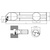 Internal Turning Holder SVUCR/L (93°)