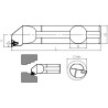 Internal Turning Holder STUCR/L (93°)