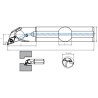 Internal Coolant Turning Holder A-SDQCR/L (107.5°)