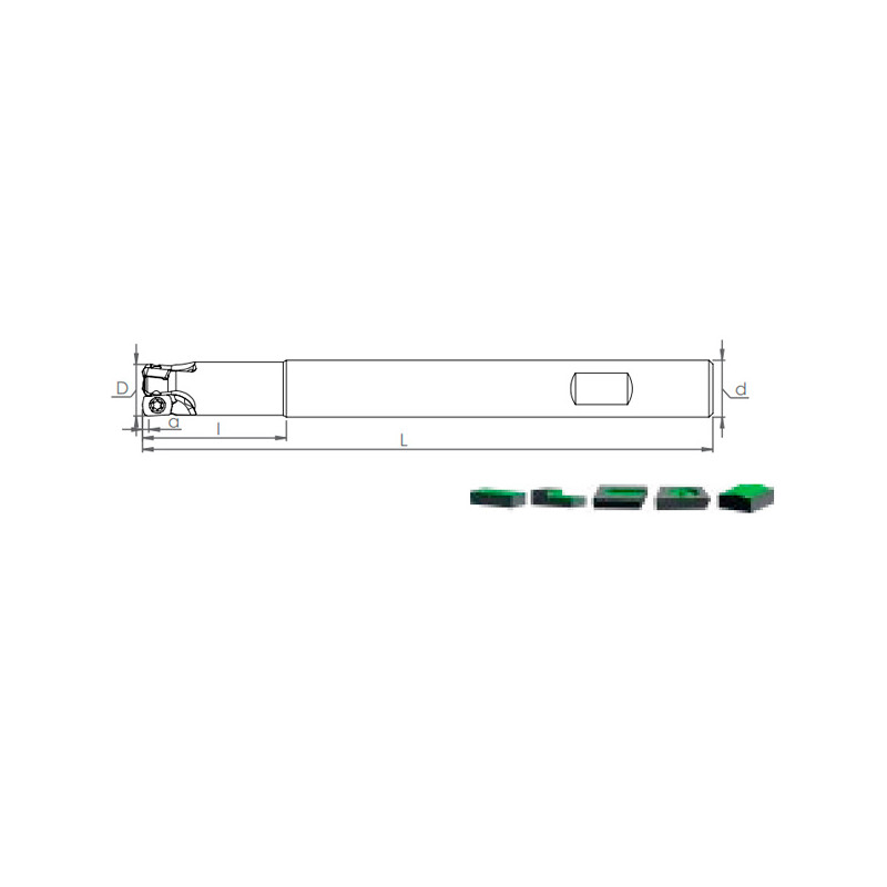 Porte-Outils de Fraisage pour plaquette LPMT / LPMW / LPEW