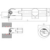 Internal Grooving Holder BIKT R/L ZCC-2