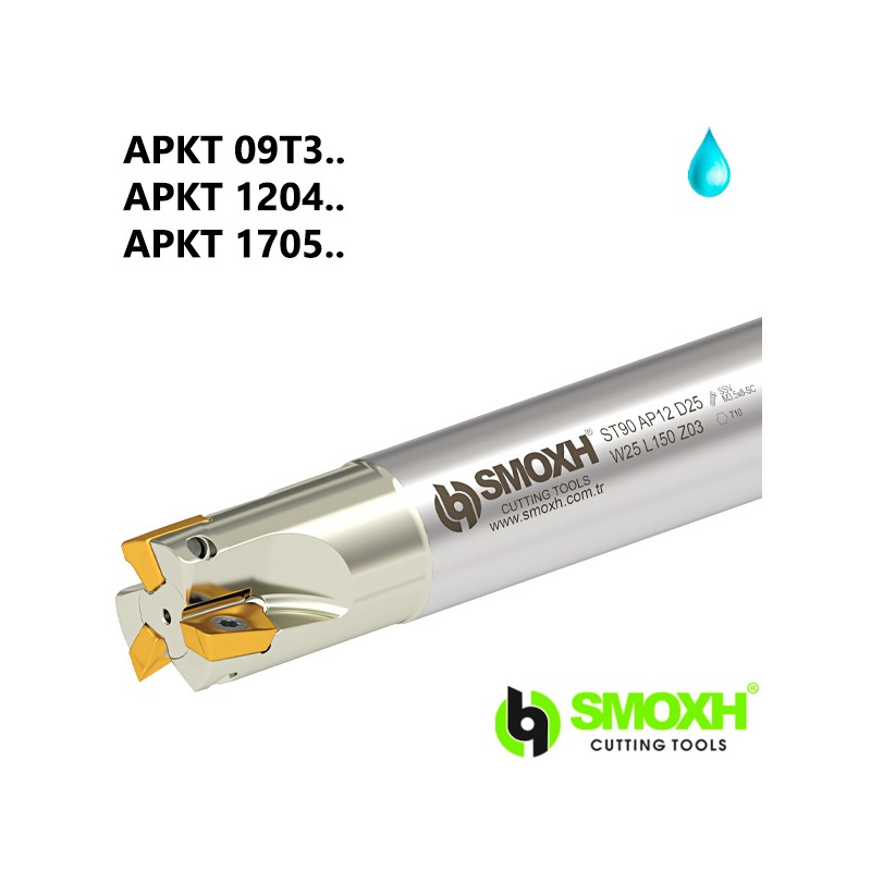 Milling Holder ST90 APKT
09T3.. Milling Holder ST90 APKT
09T3..