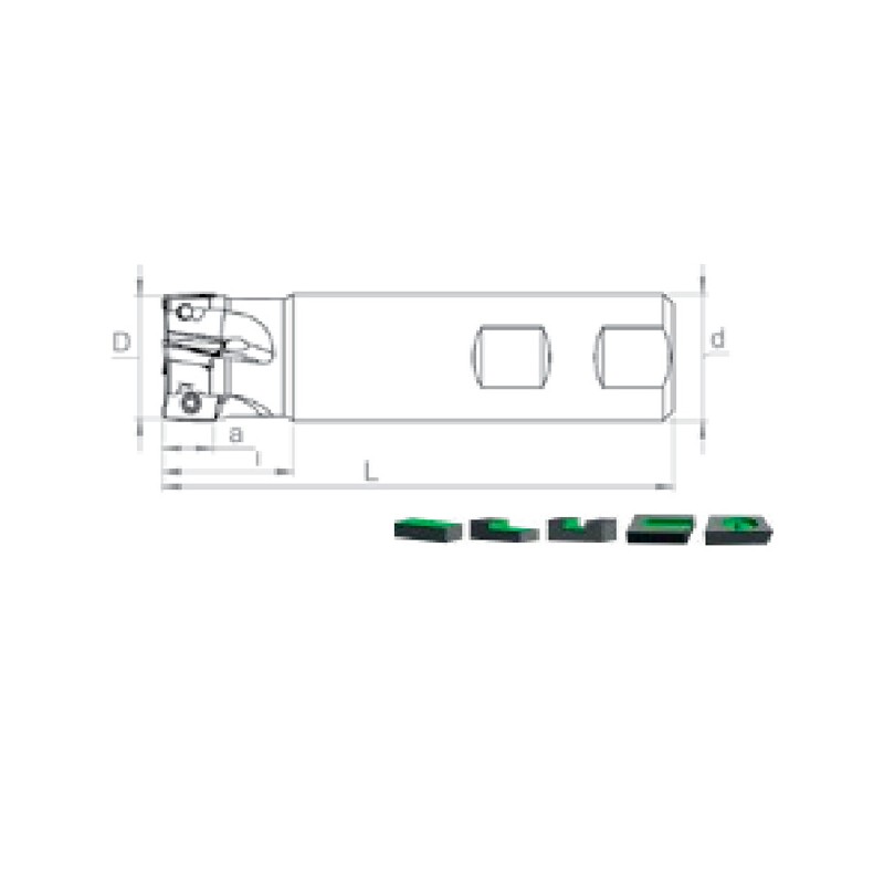 Porte-Outils de Fraisage ST90 ADMX
0702 / 11T3 / 1606..