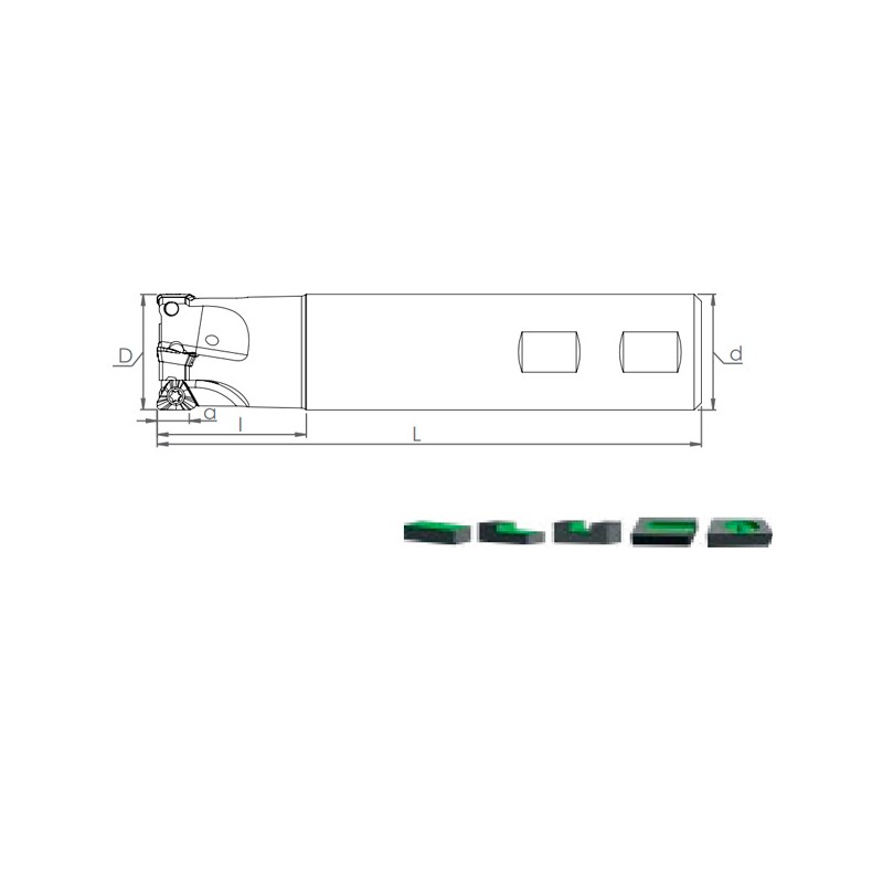 Milling Holder ST90 TP..
1003..
