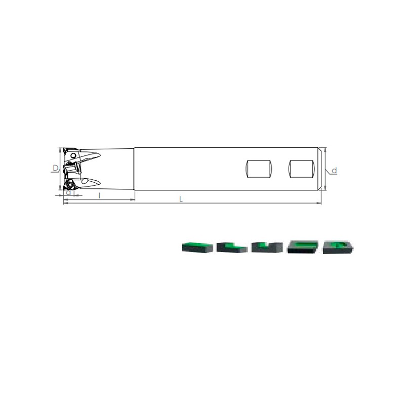 Milling Holder ST90 TNGX
1004..