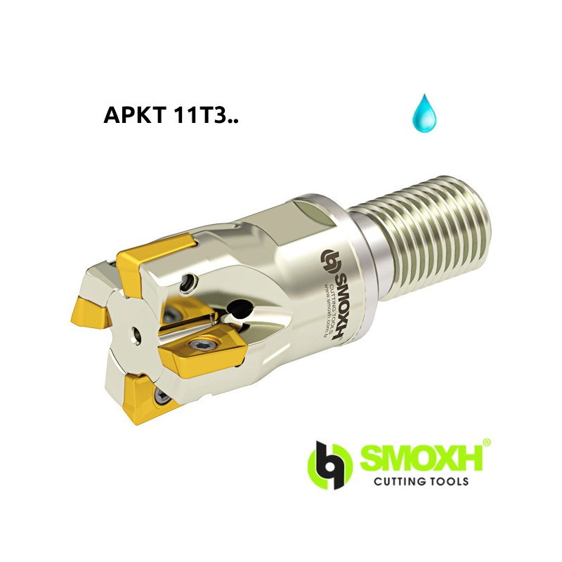 Milling holder with screw head MT90 APKT
11T3.. Milling holder with screw head MT90 APKT
11T3..