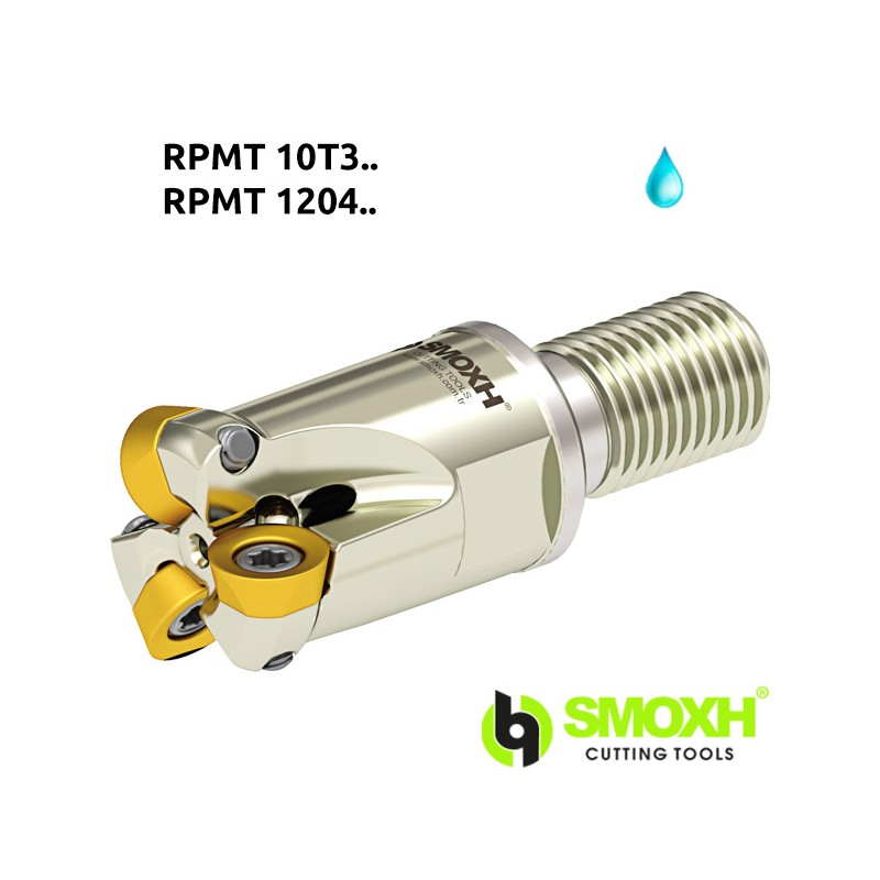 Milling holder with screw head MT RPMT
10T3 / 1204.. Milling holder with screw head MT RPMT
10T3 / 1204..