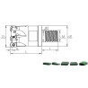 Portaherramientas de Cabeza Roscado de fresado MHT BLMP 0603 / 0904