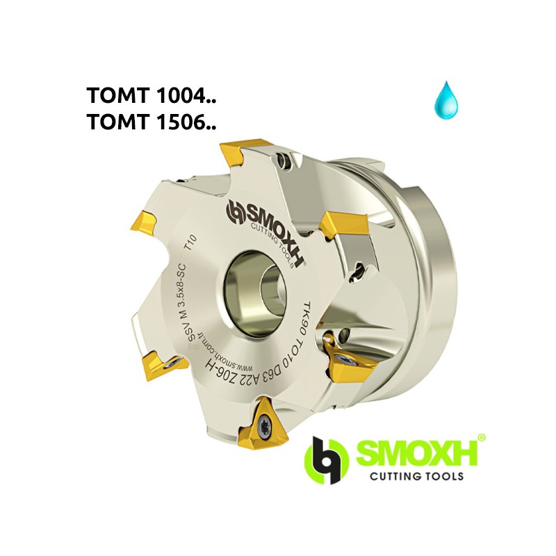 Fresa de escuadrar TK90 TOMT 1004.. / 1506.. Fresa de escuadrar TK90 TOMT 1004.. / 1506..