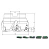 Face Mill Shoulder TK90 WNHU 0806.. 90º adaptable for WNHU 0806