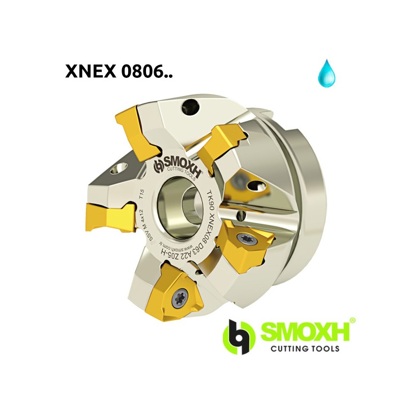 Face Mill Shoulder TK90 XNEX 0806.. 90º adaptable for XNEX 0806 Face Mill Shoulder TK90 XNEX 0806.. 90º adaptable for XNEX 0806