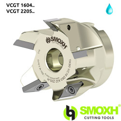 Face Mill Shoulder TK90 VCGT 1606 / 2205..ISO..66º adaptable for VCGT 1606 / 2205