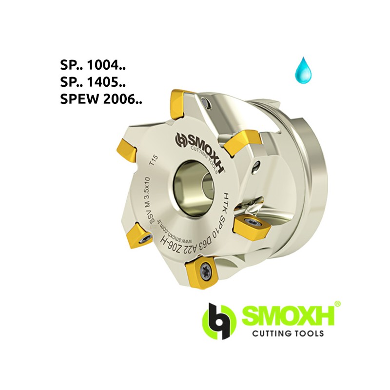Face Milling Cutter HTK SPNW / SPET / SPMT
1004.. Face Milling Cutter HTK SPNW / SPET / SPMT
1004..