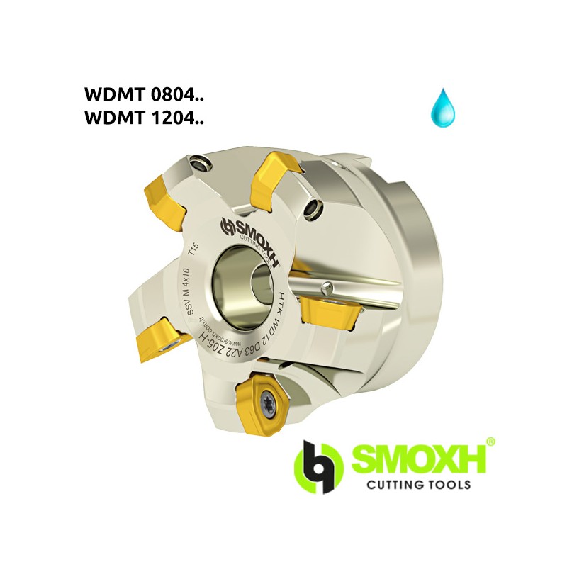 Face Milling Cutter HTK WDMT INSERT 0804 / 1204..-SMTM Face Milling Cutter HTK WDMT INSERT 0804 / 1204..-SMTM