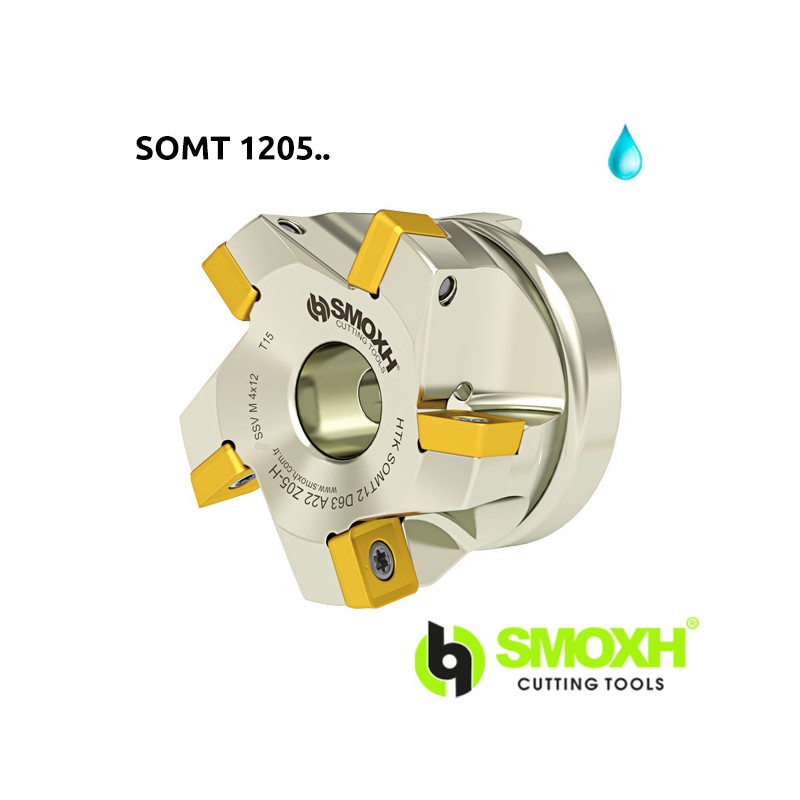 Face Milling Cutter HTK SOMT 1205..-ISCR Face Milling Cutter HTK SOMT 1205..-ISCR