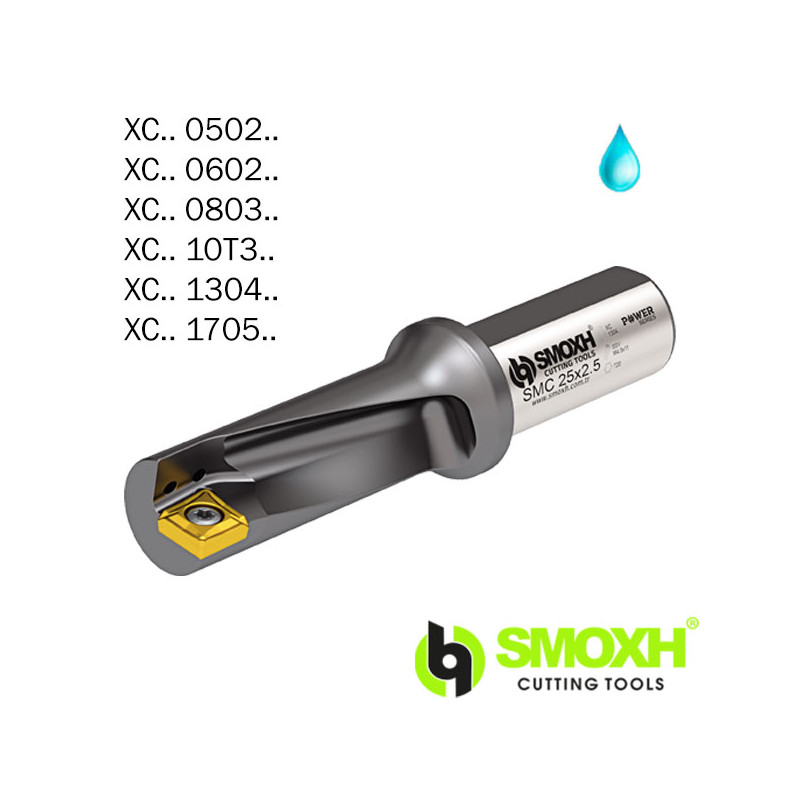 indexable Drill Holder MULTI with insert XCMT..