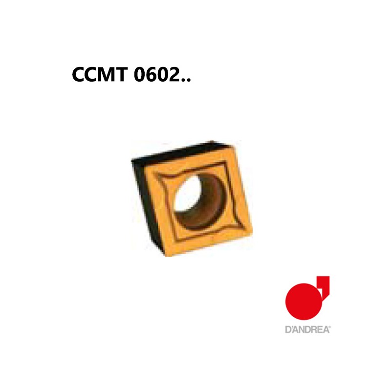 D'Andrea CCMT 0602..L Placa de Torno Positiva D'Andrea CCMT 0602..L Placa de Torno Positiva
