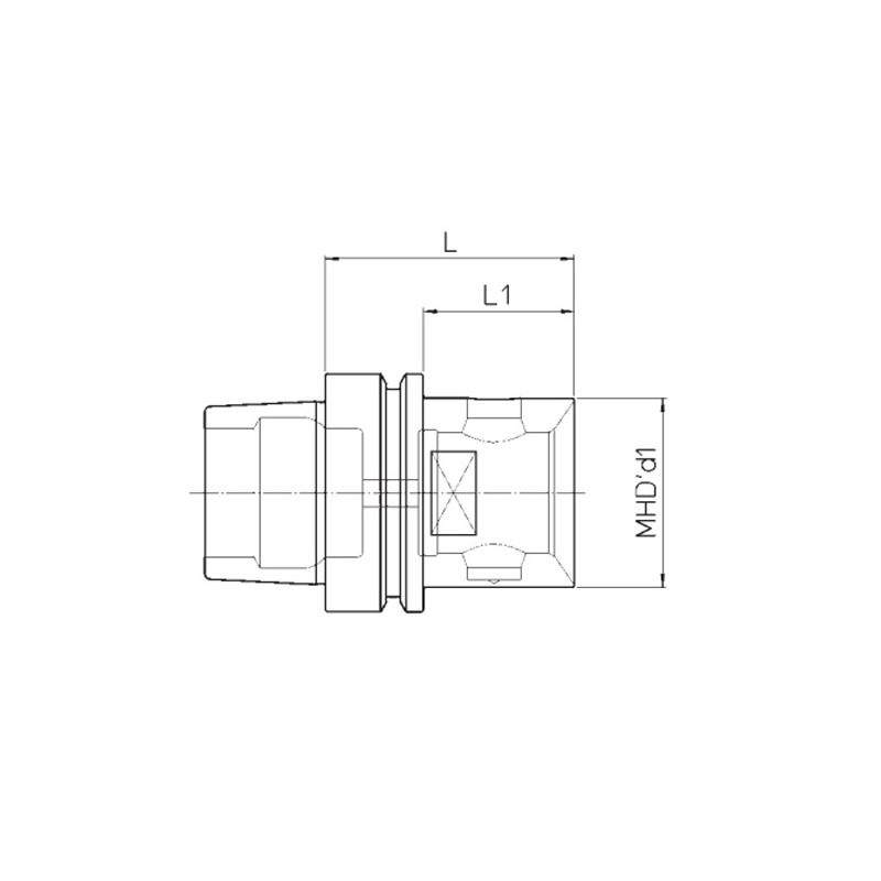 Acoplamientos Base DIN 69893 HSK-E