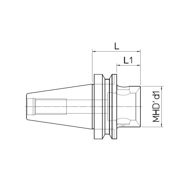 Acoplamientos Base MAS 403 BT30