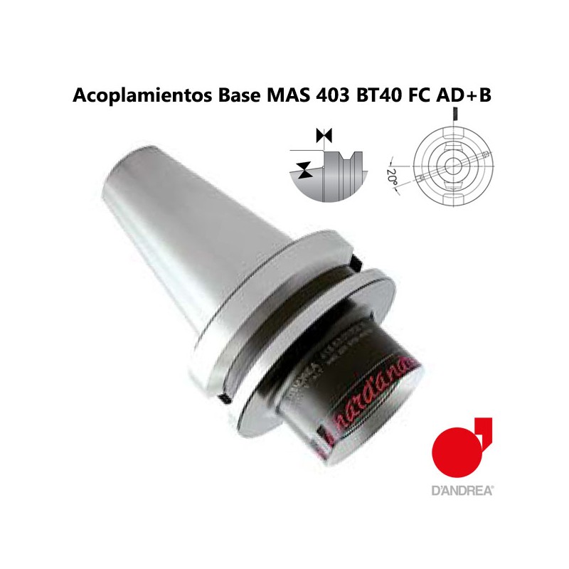 Acoplamientos Base MAS 403 BT40 FC AD+B