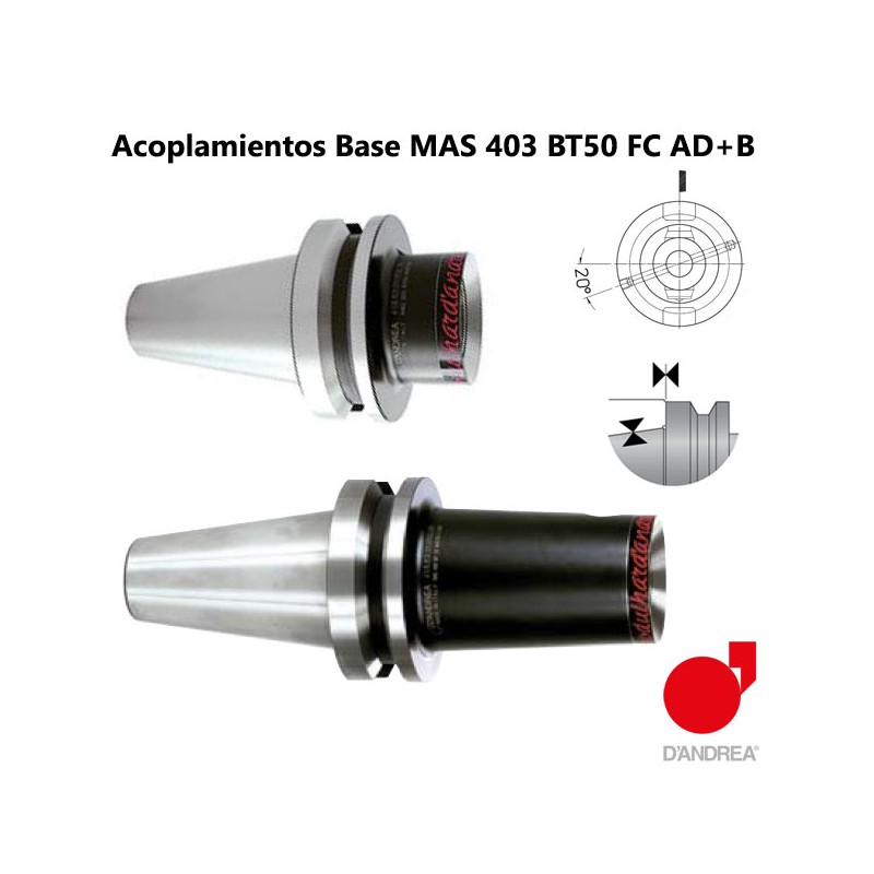 Acoplamientos Base MAS 403 BT50 FC AD+B Acoplamientos Base MAS 403 BT50 FC AD+B