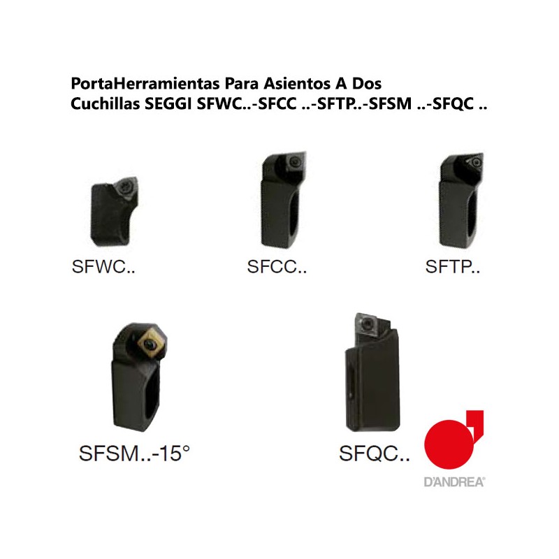 PortaHerramientas Para Asientos A Dos Cuchillas SEGGI SFWC..-SFCC ..-SFTP..-SFSM ..-SFQC .. PortaHerramientas Para Asientos A Dos Cuchillas SEGGI SFWC..-SFCC ..-SFTP..-SFSM ..-SFQC ..