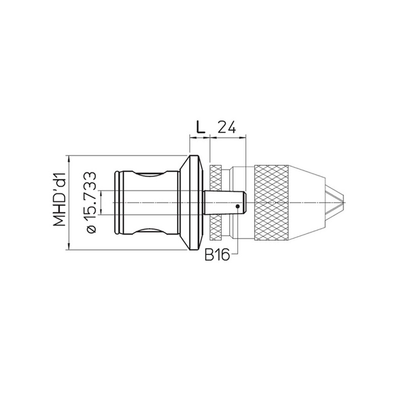 Adaptadores Para Mandrinos B16 D238