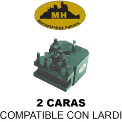 Loose Tool Turret 2 sides Lardi-Mecanizados Huesca