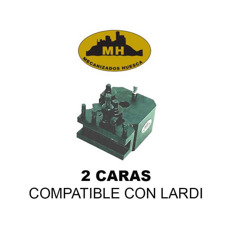 Loose Tool Turret 2 sides Lardi-Mecanizados Huesca