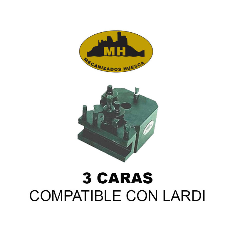 Torreta Portaherramientas Suelta 3 Caras Lardi-Mecanizados Huesca Torreta Portaherramientas Suelta 3 Caras Lardi-Mecanizados Huesca