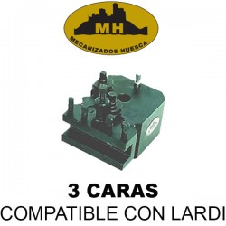 Loose Tool Turret 3 sides Lardi-Mecanizados Huesca