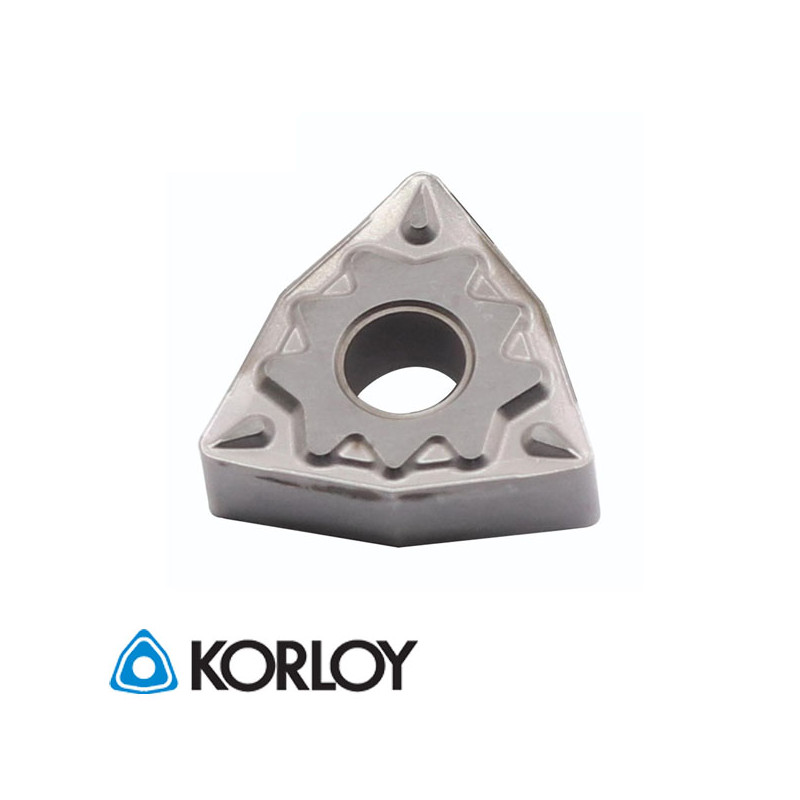 Korloy WNMG080408-MM PC9030 Placa de Torno