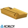 Korloy KNUX160405L-11 NC5330 Placa de Torno